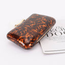 Enamel Faux Leather Party Clutch 3AM BY H&D ACCESSORIES