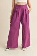 PLEATED EXTRA WIDE LEG PANTS MP2522 &MERCI