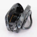 Acrylic Marble Handle Clutch 3AM BY H&D ACCESSORIES