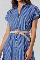 Mariner's Stripe Dress