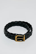 Genuine Leather Braided Belt POL Clothing