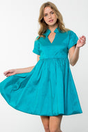 Moonlight Bubble Hem Dress