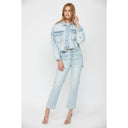 Denim Bomber Jacket