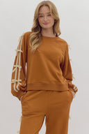 The Toffee Tie Sweatshirt