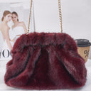 Plush Hour Faux Fur Crossbody Bag Joia
