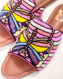 Sole Art Butterfly Slip On Shoe