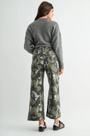 Off Duty Camo Wide Leg Jeans MICA Denim
