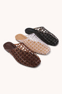 WAYNE MESH UPPER LATTICE -WEAVE JELLY SLIP ON CUSHIONED SLIP CCOCCI
