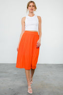 Cheerful Pleats Skirt