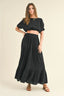 Concert Maxi Skirt | Black