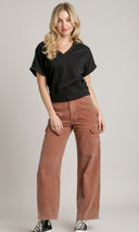 Corduroy Cargo Pants