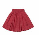 Crimson Mini Skirt