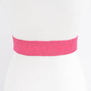 Faux Straw Elastic Belt 3AM BY H&D ACCESSORIES