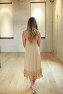 Fringe Hem Dress