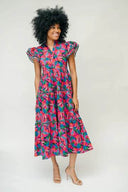Desiree Poinsettia Dress - Laundry Dae