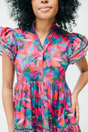 Desiree Poinsettia Dress - Laundry Dae