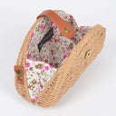 Semi Circle Bamboo Clutch 3AM BY H&D ACCESSORIES