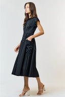 Everydae Noir Midi Dress