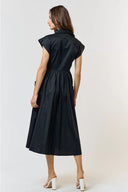 Everydae Noir Midi Dress