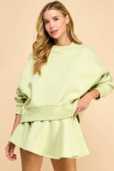 CT7976-Dropped Shoulder Sweatshirt TCEC