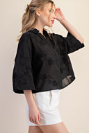 Threaded Blooms Top