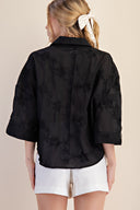 Threaded Blooms Top