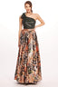 Glitter Bloom Maxi Skirt