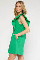 Green with Envy Shift Dress