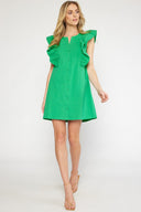 Green with Envy Shift Dress