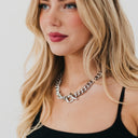 Viviana Chain Statement Necklace - WATERPROOF Pretty Simple