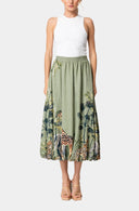 Jungle Vibes Bubble Skirt