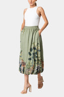 Jungle Vibes Bubble Skirt