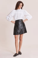 Leather School Girl Skirt