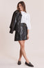 Leather School Girl Skirt