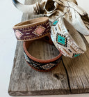 Leather Beaded Bracelet