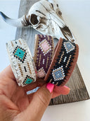 Leather Beaded Bracelet