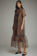 The Wildest Dreams Leopard Midi Dress Entro