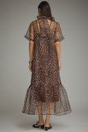 The Wildest Dreams Leopard Midi Dress Entro