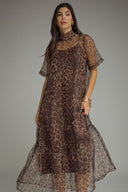 The Wildest Dreams Leopard Midi Dress Entro
