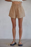 Khaki Balloon Shorts