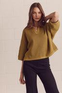 Harvest Collared Sweater Entro