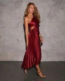 Formal Evening Gown (Midi to Long) Red VICI S