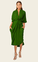 Semi Formal / Cocktail Dress (Short to Midi) Green Ever by X L