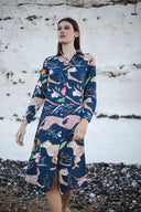 Navy Cheetah Running Tunic