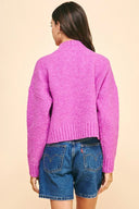 Cozy Elevation Mock Neck Sweater