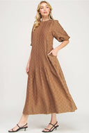 Cafe Check Midi Strut & Bolt