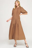 Cafe Check Midi Strut & Bolt