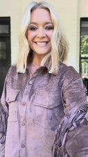 Wild Side Suede Fringe Jacket