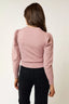 Dusty Pink Delight Sweater