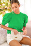 Puff Short Sleeve Sweater